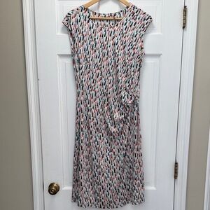 Zozo Patterned Midi Dress size medium